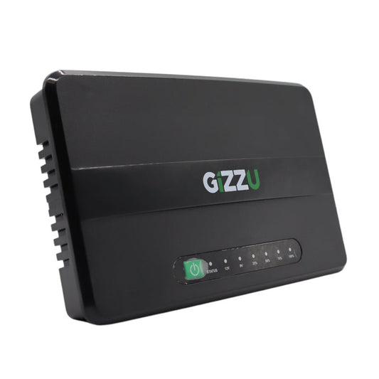 GIZZU 30W 32Wh 8800mAh Mini DC UPS - Black - Vice-Tech