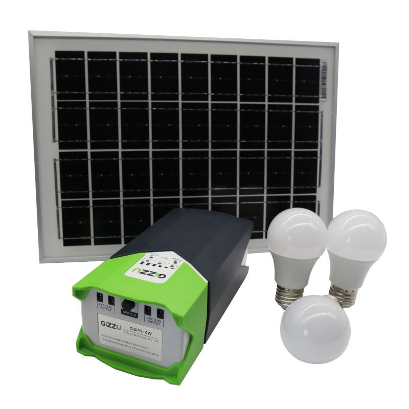 GIZZU Solar Panel Kit 10W - Vice-Tech