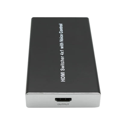 HDCVT 4x1 HDMI 2.0 Switch with Voice Control - Vice-Tech